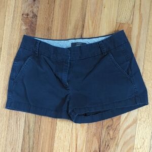 Jcrew Navy Women's Chino Shorts